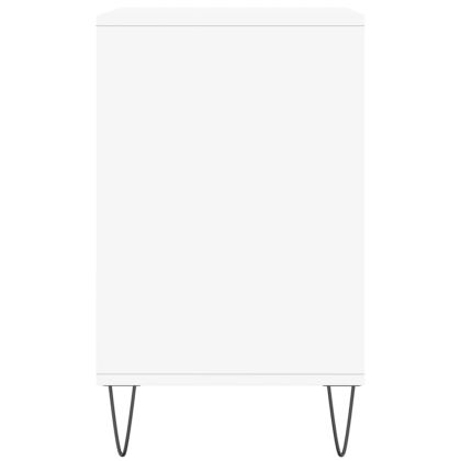 Шкаф за обувки, бял, 102x36x60 см, инженерно дърво