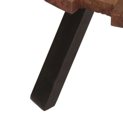 Маси за кафе 2 бр масивно регенерирано дърво и желязо