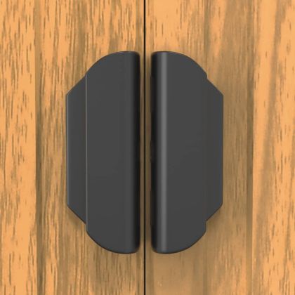 Градински навес светлокафяв 192x606x223 см поцинкована стомана