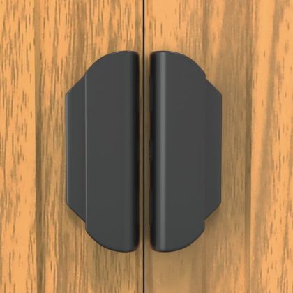 Градински навес светлокафяв 192x191x223 см поцинкована стомана