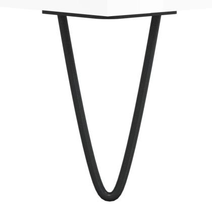 Шкаф за обувки, бял гланц, 102x36x60 см, инженерно дърво