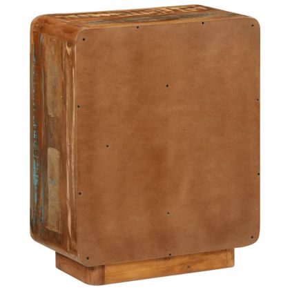 Бюфет с 3 чекмеджета 55x30x70 см масивно регенерирано дърво