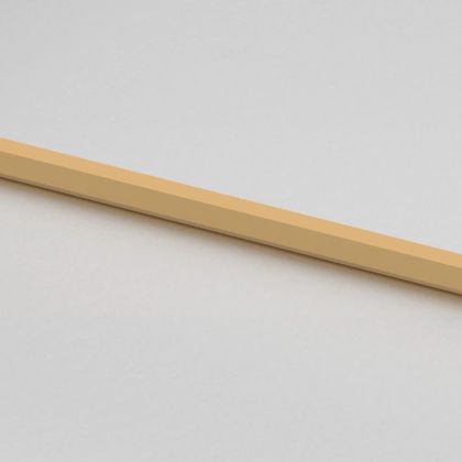 Интериорна врата злато 102,5x201,5 см закалено стъкло алуминий