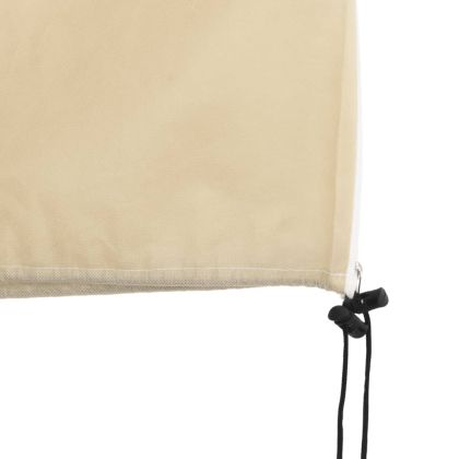 Зимни покривала за растения с цип, 2 бр, 70 г/м², 3,14x2,5 м