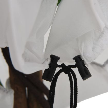 Зимни покривала за растения с цип, 4 бр, 70 г/м², 3,14x2,5 м