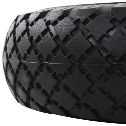 Колела за транспортна количка 4 бр твърд PU 3,00-4 (260x85)