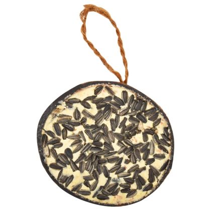 Храна за птици в кокосови половинки, 10 бр, 290 г