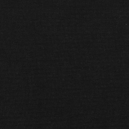 Табла за легло, черна, 160x5x118/128 см, плат