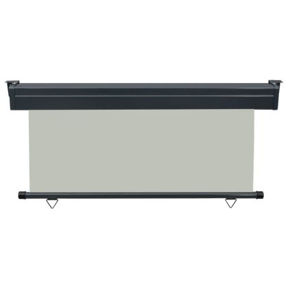 Вертикална тента за балкон, 175x250 см, сива