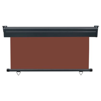 Вертикална тента за балкон, 145x250 см, кафява