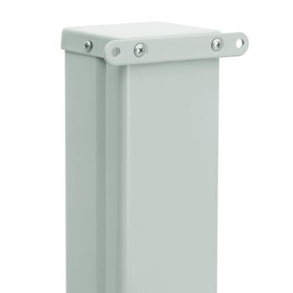 Прибираща се дворна странична тента, 600x160 см, синя