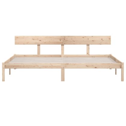 Рамка за легло, бор масив, 180x200cм, Super King Size