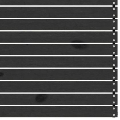 Градински лаундж комплект, 4 части, черен, бор масив