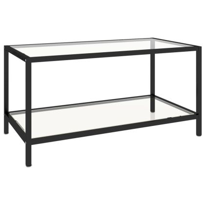 Масички за чай, 2 бр, закалено стъкло, прозрачни