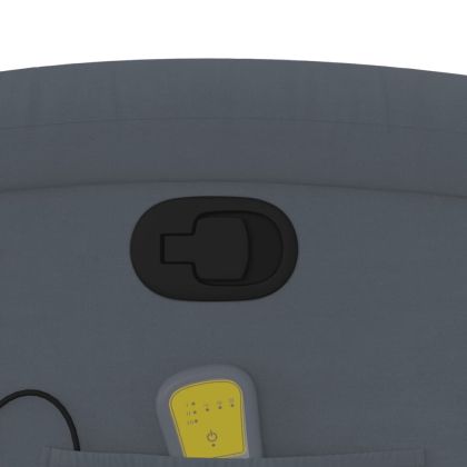 Масажен наклоняем стол, тъмносив, кадифе