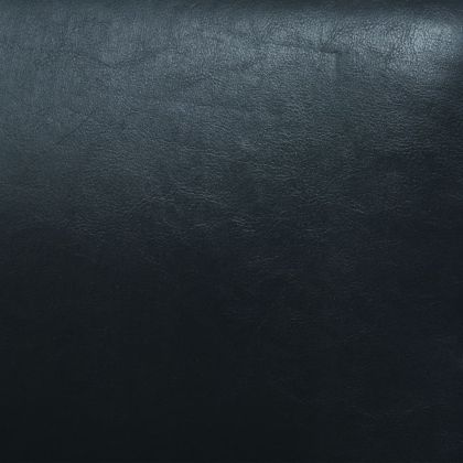 Двуместен диван, изкуствена кожа, черен