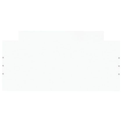 Рамка за легло, бяла, 90x190 см, инженерно дърво