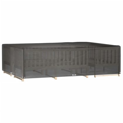 Покривало за градински мебели 16 капси 300x200x75см правоъгълно