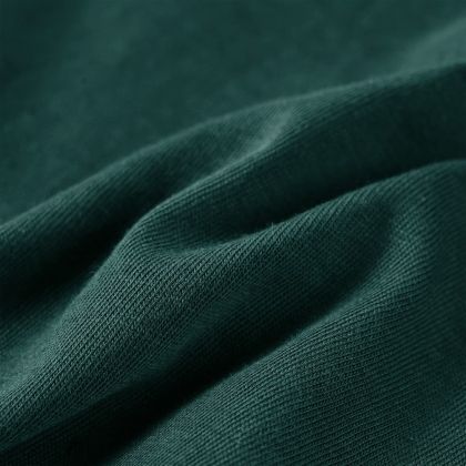 Детска тениска с дълъг ръкав, тъмнозелена, 92