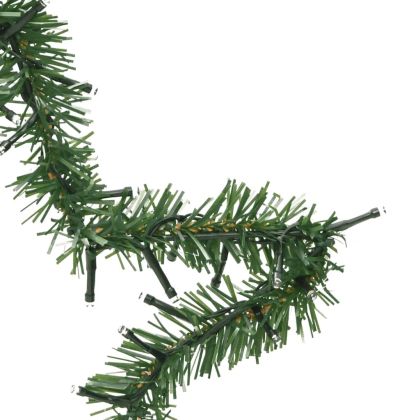 Коледни светещи украси звезди с шипове, 3 бр, 50 LED, 29 см