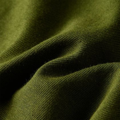 Детска тениска с дълъг ръкав, тъмно каки, 92