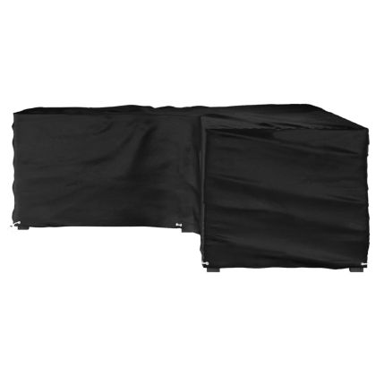 Покривало за ъглови градински мебели 16 капси 210x260x80 см