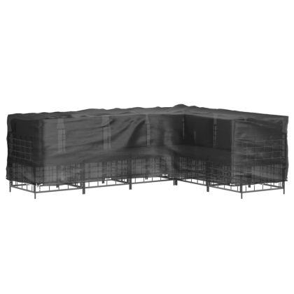 Покривало за ъглови градински мебели 16 капси 210x260x80 см