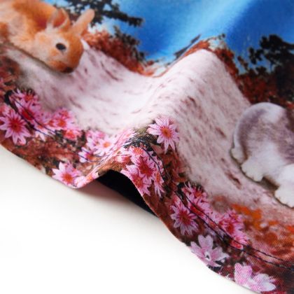 Детска рокля с дълъг ръкав, тъмносиня, 116