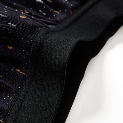 Детска пола с многослойни волани черна 92