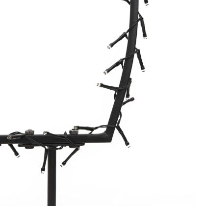 Коледна светеща украса с шипове, метеор, 115 LED, 89 см