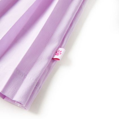 Детска плисирана пола, лилава, 92