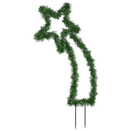 Коледна светеща украса с шипове, метеор, 115 LED, 89 см