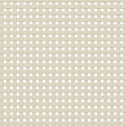 Бюфет "SENJA", ратанова визия, бял, 90x40x112 см, бор масив