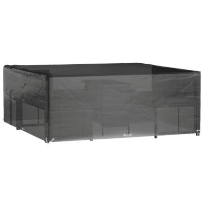 Покривало за градински мебели 16 капси 250x250x90 см квадратно