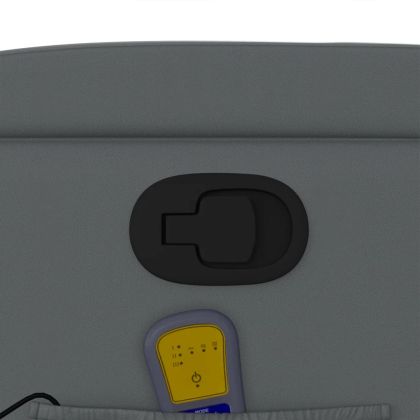 Масажен наклоняем стол, сив, изкуствена кожа