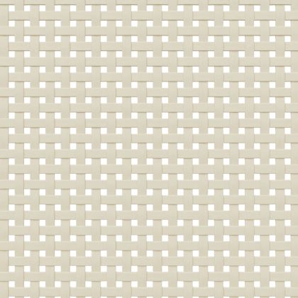 ТВ шкаф SENJA, ратанова визия, бял, 106x40x49 см, бор масив