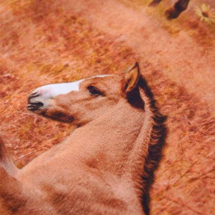 Детска рокля с дълъг ръкав, тъмносиня, 92