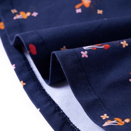 Детска рокля, тъмносиня, 92