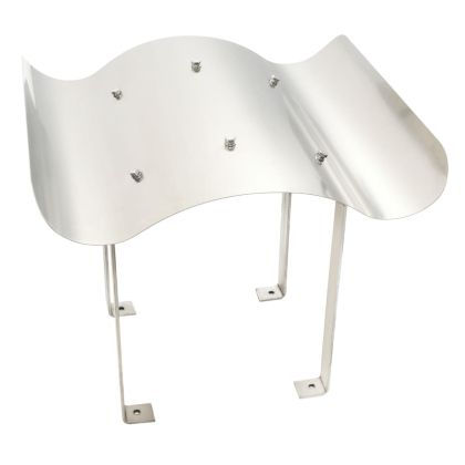 Шапка за комин, неръждаема стомана, 70 х 70 х 37 см