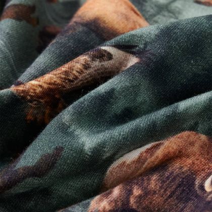 Детски суитшърт, тъмнозелен, 92