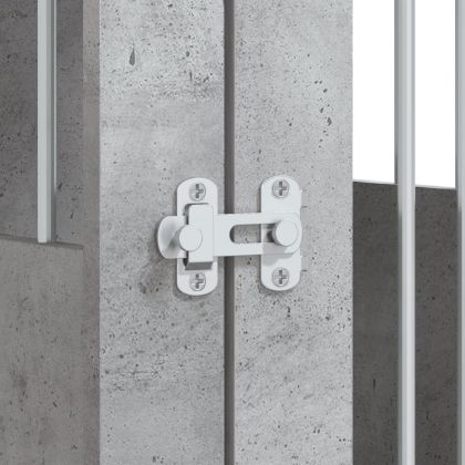 Клетка за куче мебел, бетонно сив, 55x80x68 см, инженерно дърво