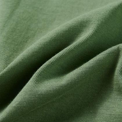 Детска тениска с дълъг ръкав, светло каки, 92