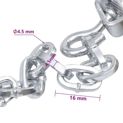 Вериги за сняг за автомобили 2 бр 16 мм SUV 4x4 размер 400