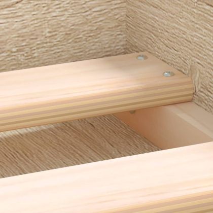 Рамка за легло, дъб сонома, 150x200 cм, King Size