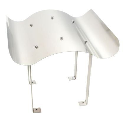 Шапка за комин, неръждаема стомана, 40 x 40 x 36 см