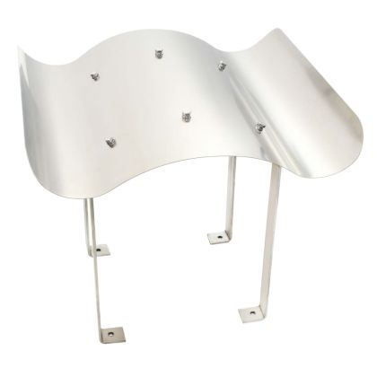 Шапка за комин, неръждаема стомана, 60 х 80 х 39 см