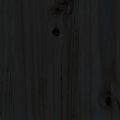 Дневно легло, черно, борово дърво масив, 90x200 см