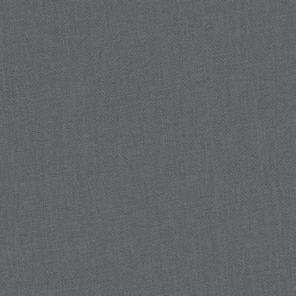 Объл фотьойл с опора за крака, тъмносив, плат