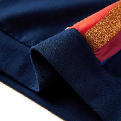 Детски суитшърт, тъмносин, 92