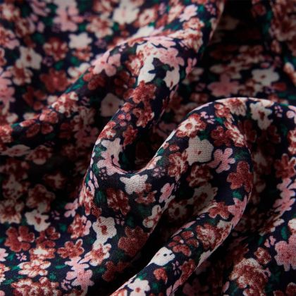 Детска риза с дълъг ръкав, тъмнорозово, 92